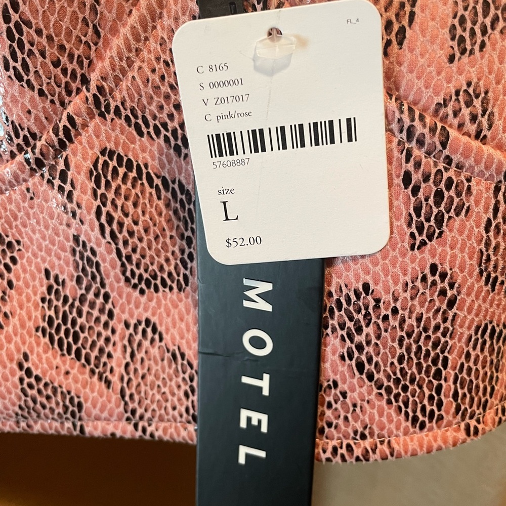 NWT Motel crop top